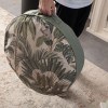 Serenon Tropic Jungle Yuvarlak Yer Minderi – Tropik Desenli & Yeşil Kenarlı Serenon Tropic Jungle Yuvarlak Yer Minderi – Tropik Desenli & Yeşil Kenarlı