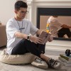 Serenon London Check Yuvarlak Yer Minderi – Ekose Desen & Yeşil Biye Detaylı Serenon London Check Yuvarlak Yer Minderi – Ekose Desen & Yeşil Biye Detaylı
