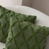 Serenon “Baklava Serisi” Kırlent Kılıfı – Zeytin Yeşili
